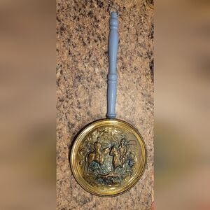 Vintage, vintage home decor, antique, bed warmer, wall pocket decor, primitive